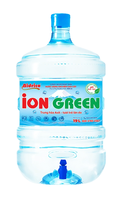 Bình nước Ion Green