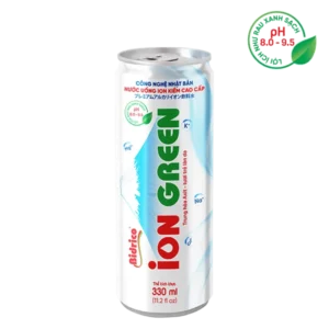 Nước ION GREEN cao cấp Lon 330ml
