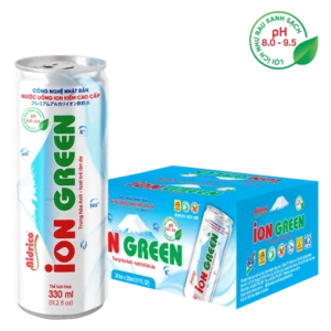 Nước ION GREEN cao cấp Lon 330ml