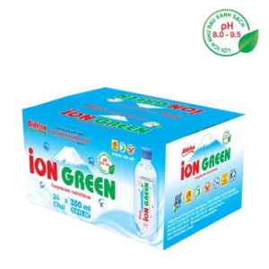Thùng nước ION GREEN 350ml